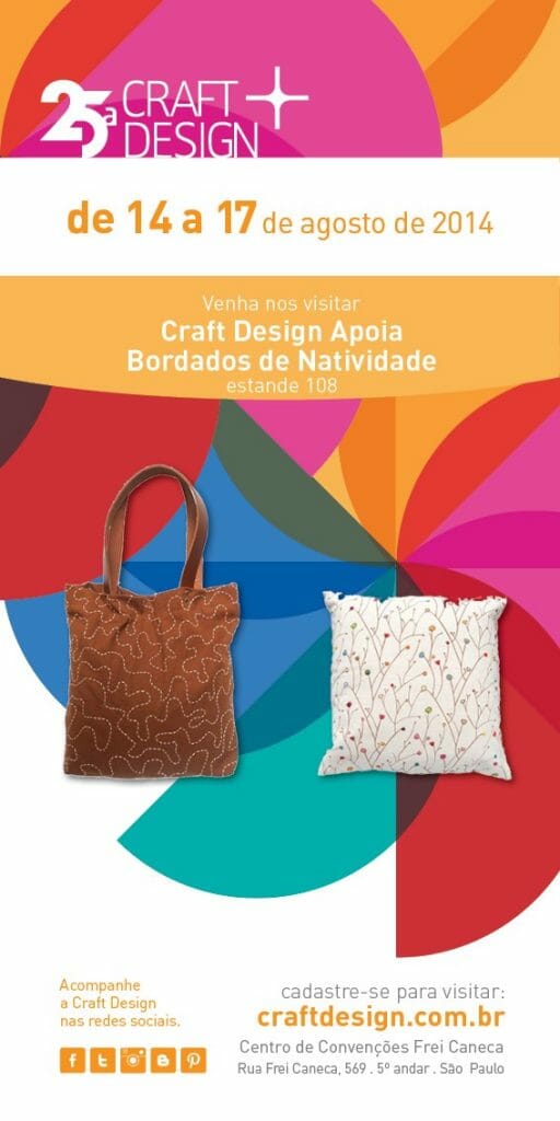 Instituto Meio leva grupo de bordados artesanal para a Craft Design
